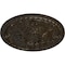 Ekena Millwork Tristan Ceiling Medallion (Fits Canopies up to 6 1/4"), 32 3/8"OD x 3 1/2"P, Stone Hearth Crackle CM32TNSHC - alternate 4